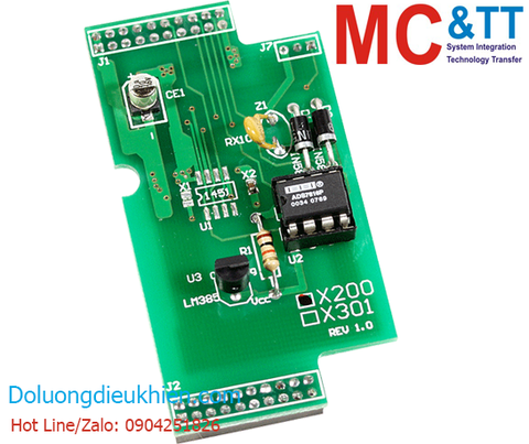 X200: Bo mạch 1 kênh đầu vào tương tự AI cho I-7188XC