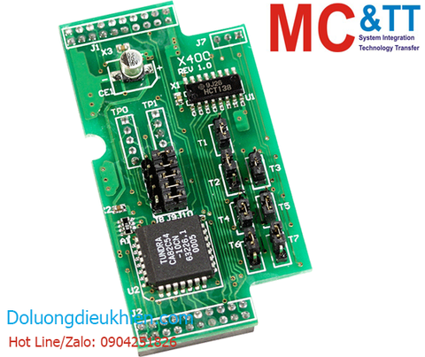 X400: Bo mạch 3 kênh Timer/Counter cho I-7188XC