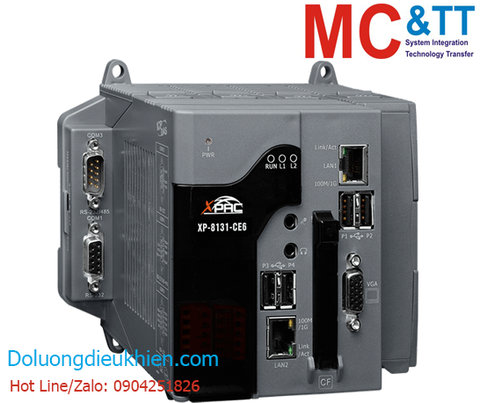 Bộ lập trình nhúng PAC CPU x86 1 GHz + OS CE 6.0 + 1 khe cắm module I/O ICP DAS XP-8131-CE6 CR
