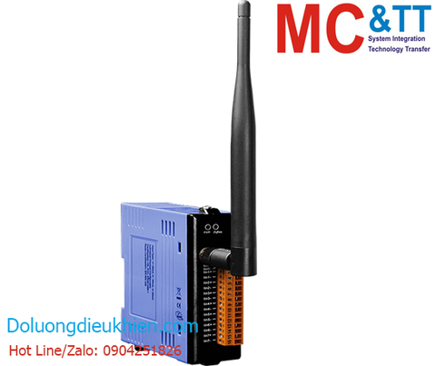 Module Zigbee Modbus RTU 8 kênh AI ICP DAS ZT-2017C CR