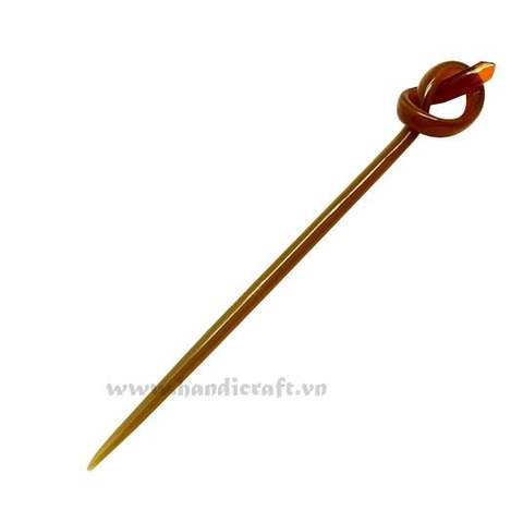 Horn hair pin