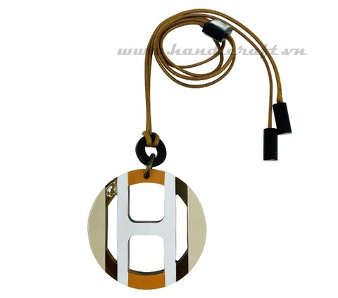 Horn & Lacquer Pendant