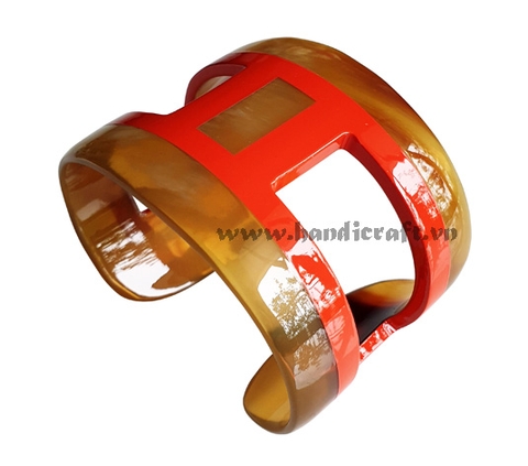 Horn & lacquer Bracelet