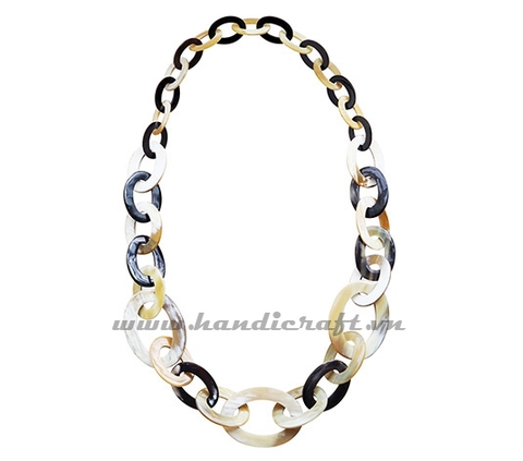 Buffalo Horn Chain Necklace