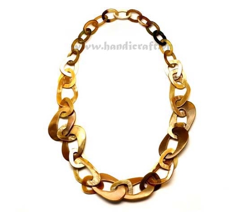 Honey horn necklace