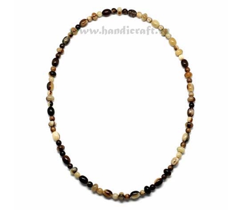 Horn beaded necklace