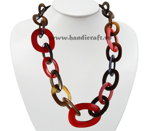 Buffalo horn with lacquer