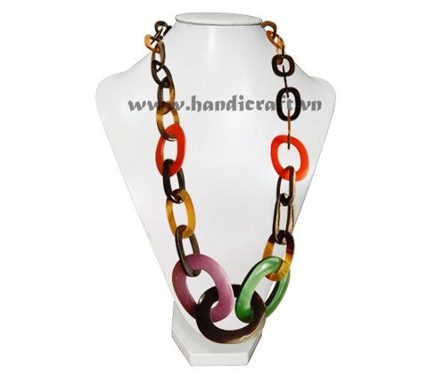Buffalo horn with lacquer