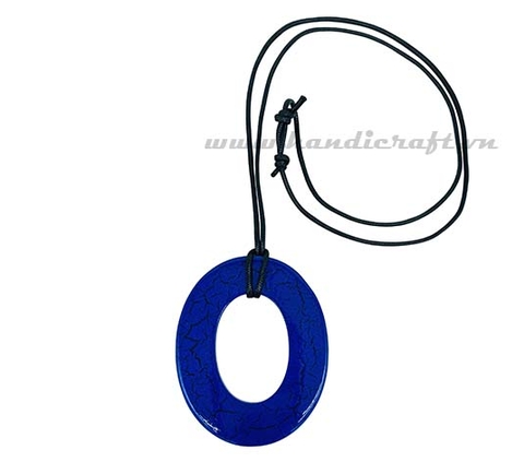 Horn & Lacquer Pendant