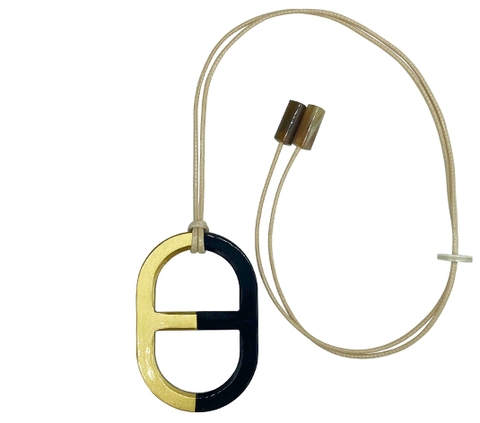 Horn & Lacquer Pendant