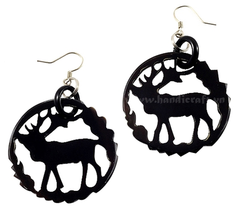 Horn earrings