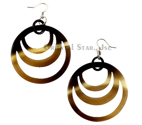 Horn earrings