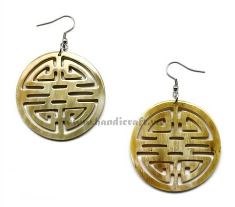 Horn earrings