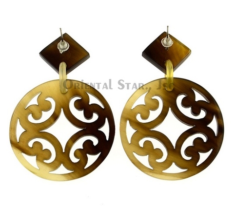 Horn earrings