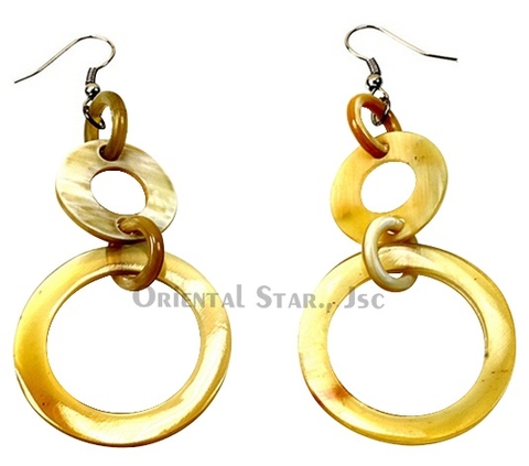 Horn earrings