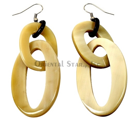 Horn earrings