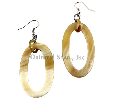 Horn earrings