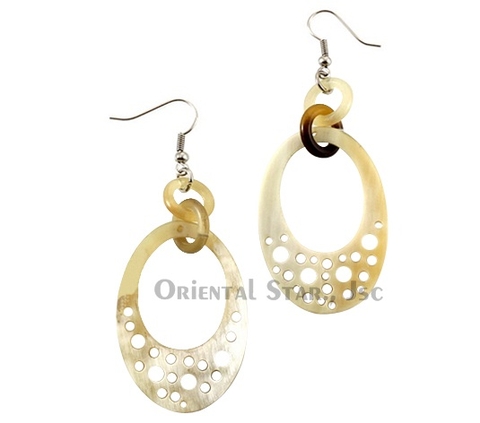 Horn earrings