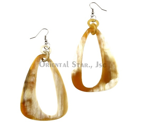 Horn earrings