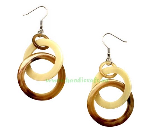 Horn earrings