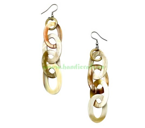 Horn earrings