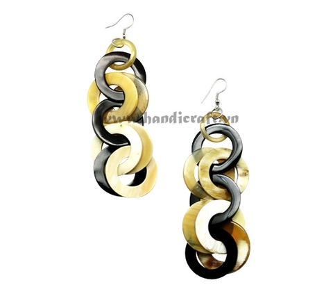 Horn earrings