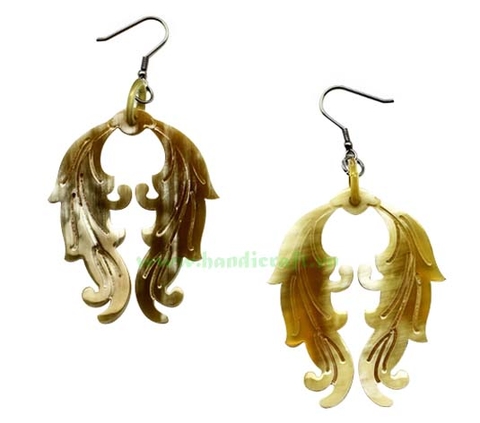 Horn earrings