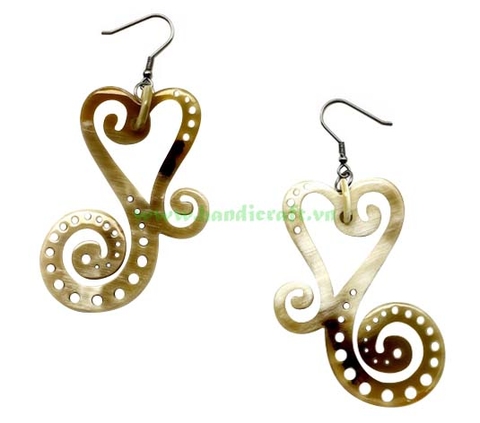 Horn earrings