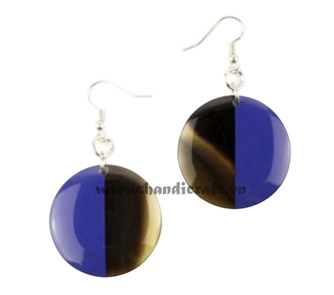 Horn & Lacquer earrings