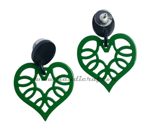 Horn & Lacquer earrings