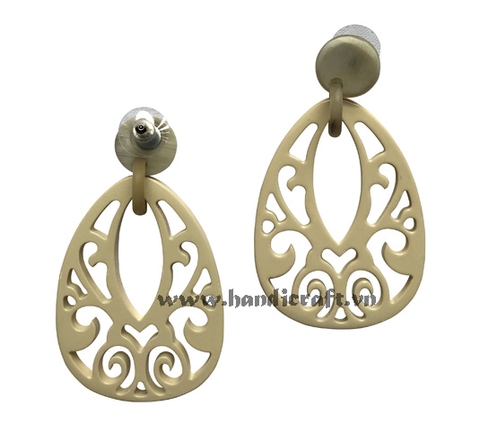 Horn & Lacquer earrings