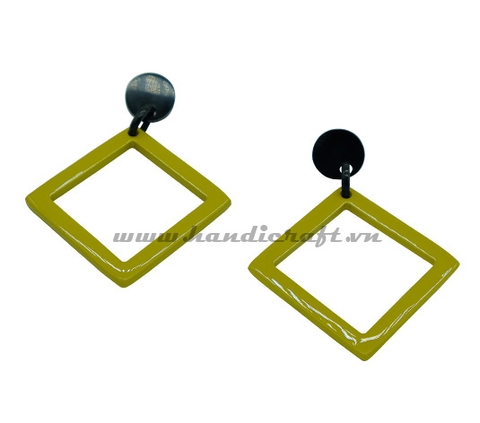 Horn & Lacquer earrings