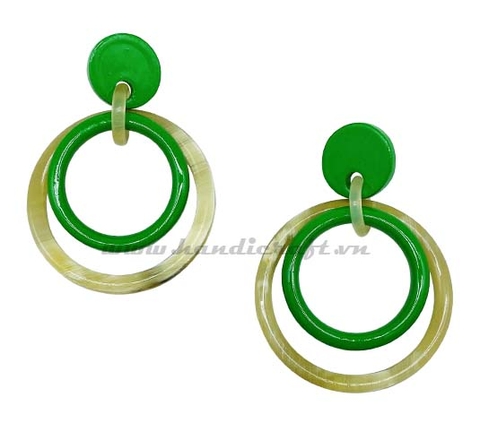 Horn & Lacquer Earrings