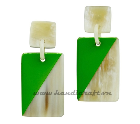 Horn & Lacquer Earrings