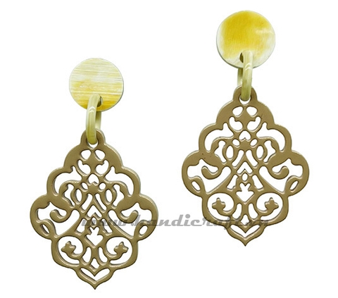 Horn & Lacquer Earrings