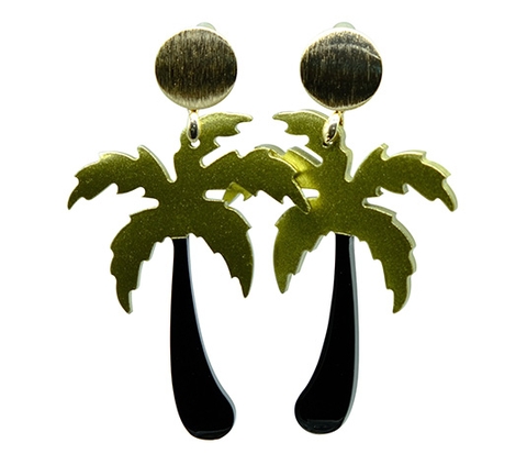 Horn & Lacquer Earrings