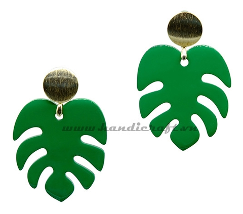 Horn & Lacquer Earrings