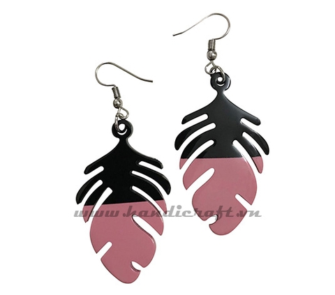 Horn & Lacquer Earrings