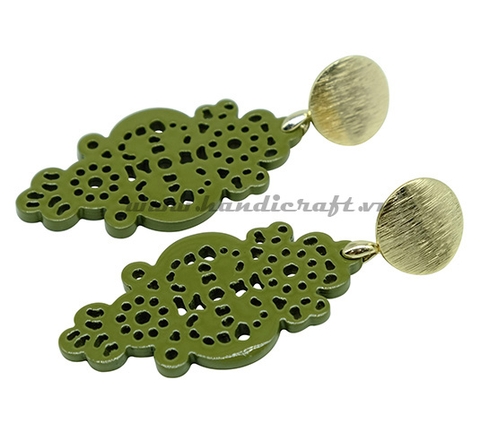 Horn & Lacquer Earrings