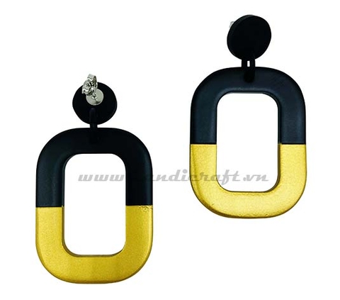 Horn & Lacquer Earrings
