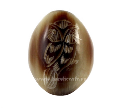 Horn engrave ring