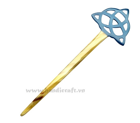 Horn hair pin