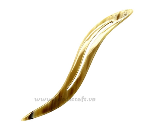 Horn hair pin