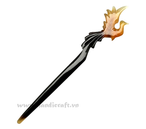 Horn hair pin