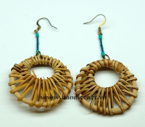 Rattan Earrings