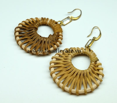 Rattan Earrings