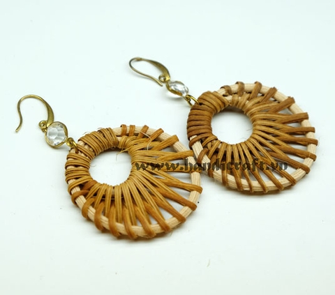 Rattan Earrings