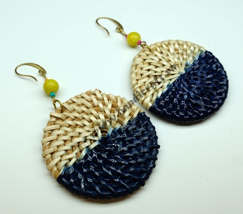 Rattan Earrings