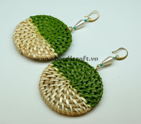 Rattan Earrings