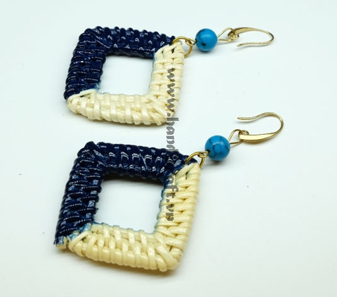 Rattan Earrings